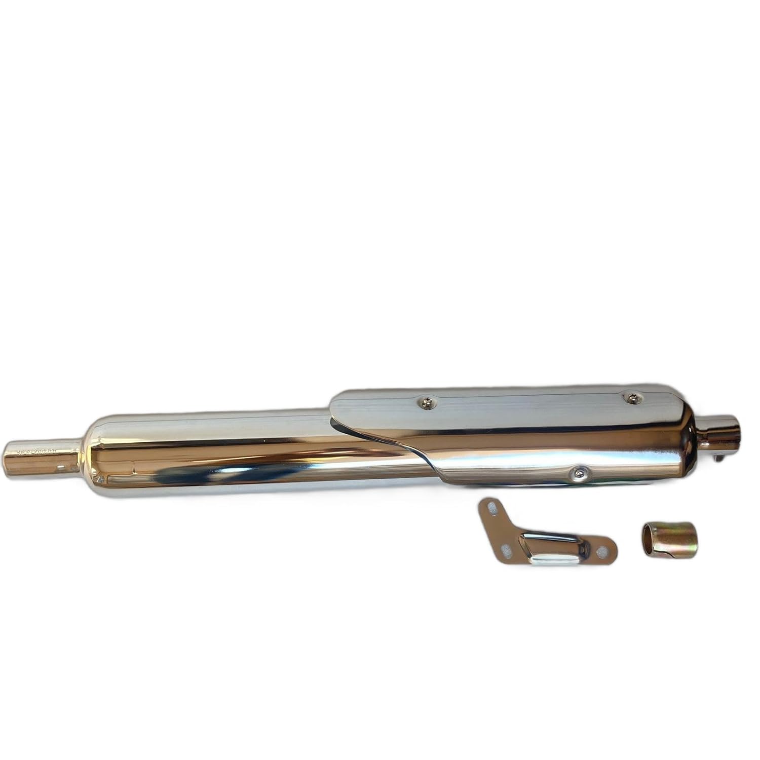 Stock Silencer Replica with Jaali for Royal Enfield Classic 350-500cc,