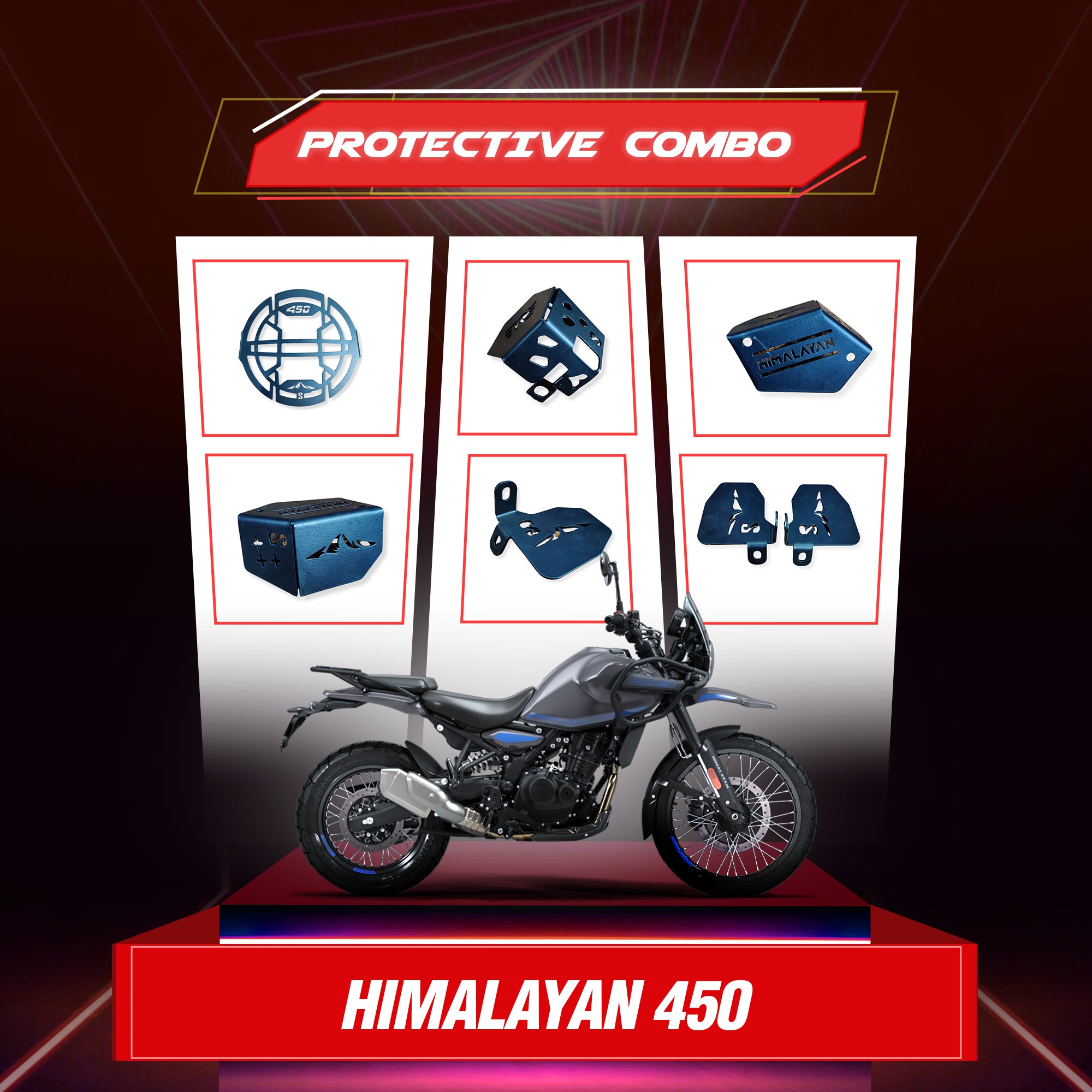450 Accessories Royal Enfield Himalayan Touring Kit Himalayan 450