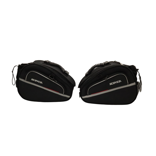 Small Scoyco 50 ltr Saddle Bags for All Motorcycles Sans
