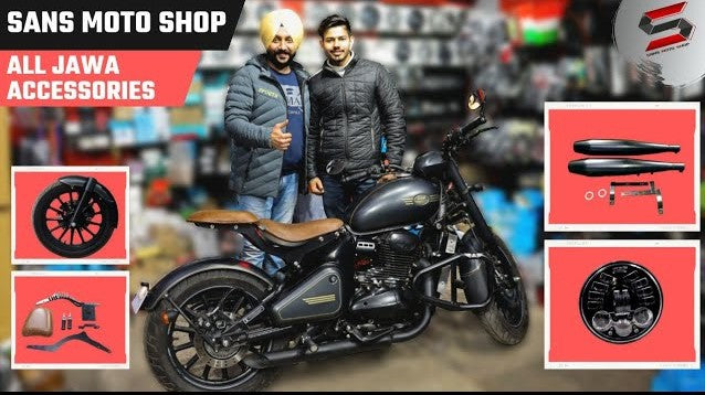 India's best Modded Jawa Perak | Perak Seat| Sans Motoshop – Sans ...