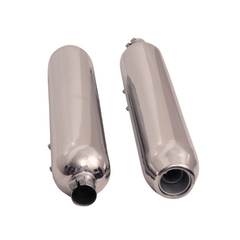 Stainless Steel OE Style Hurricane Exhaust for Super Meteor 650 & Shotgun 650 | Durable Performance | Enhanced Efficiency | Corrosion-Resistant