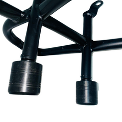 Economy Cross Crash Guard with Nylon(Round) leg guard/Crash Guard for Tvs Apache 4v 160/200