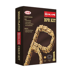 Jawa Perak Rollon Brass Chain & Sprocket