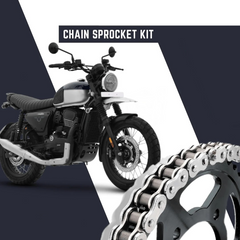 YEZDI Scrambler Rolon Chain Sprocket Kit Normal