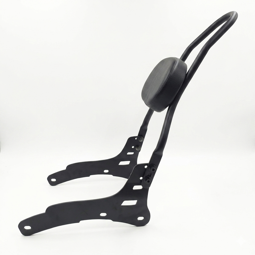 Sissy Bar Backrest for Super Meteor 650, Shotgun 650, Classic 650, Harley X440, Classic 350 & Meteor 350 – Ergonomic Design