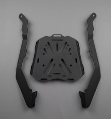 Laser Top rack for Royal Enfield Meteor 350-Fits with Stock Backrest-Viral