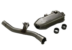 PowerRage Slip-On Exhaust with De-Cat Pipe for Royal Enfield Himalayan 450 – Stainless Steel Performance Muffler