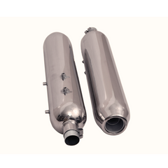 Stainless Steel OE Style Hurricane Exhaust for Super Meteor 650 & Shotgun 650 | Durable Performance | Enhanced Efficiency | Corrosion-Resistant