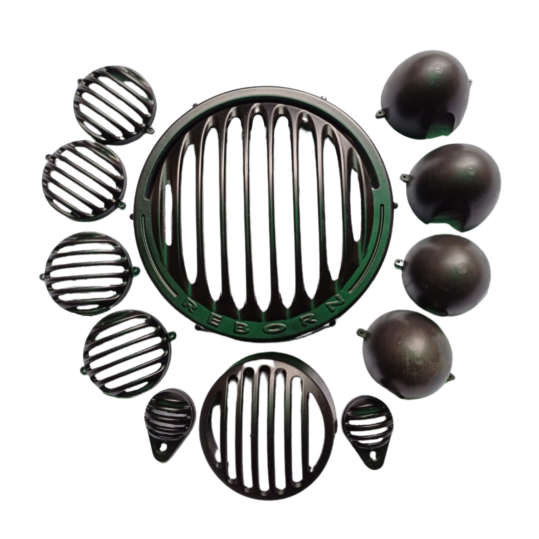 Classic Reborn 350, Goan Classic  &  New Standard 350 Reborn Grill Set – Premium Protection