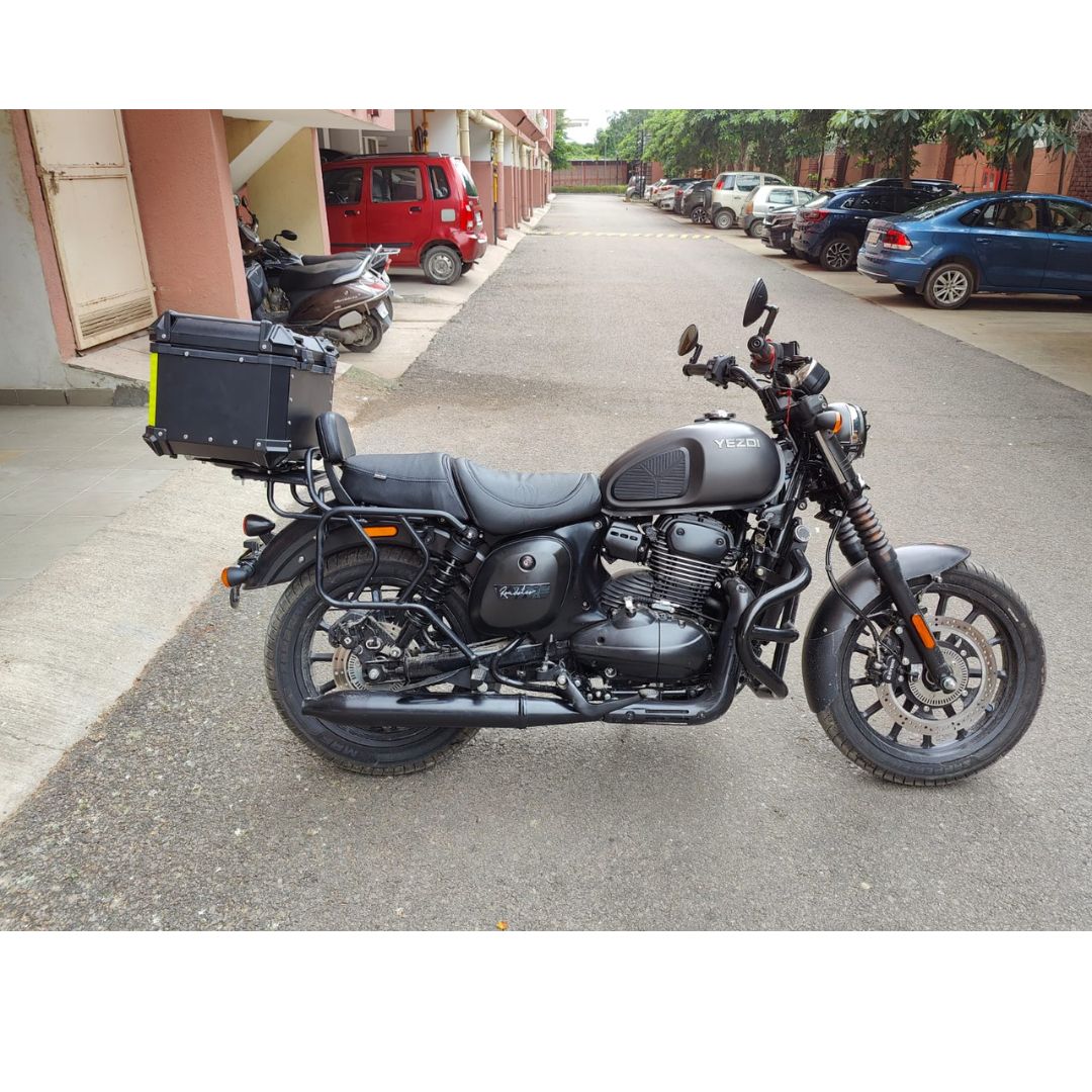 Top Rack for Yezdi Roadster with Tubular Frame – Sans Classic Parts