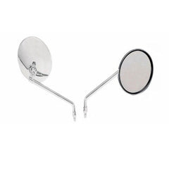 OE Style Round Chrome Mirror for All Royal Enfield Models