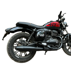 Venom Exhaust with DB Killer for Jawa 42, Jawa Bobber, Jawa FJ, Jawa Perak, Yezdi Roadster & Scrambler