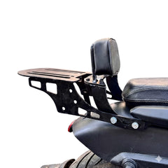 Premium Backrest cum Top rack for New Yezdi Roadster 2025 Model