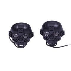 2 Led Skull Fog light Economy-Pair