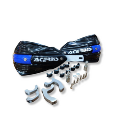 Acerbis Hand Guards | Top Hard Quality | Universal Fit | Black & Blue | Ultimate Protection for Off-Road Riding