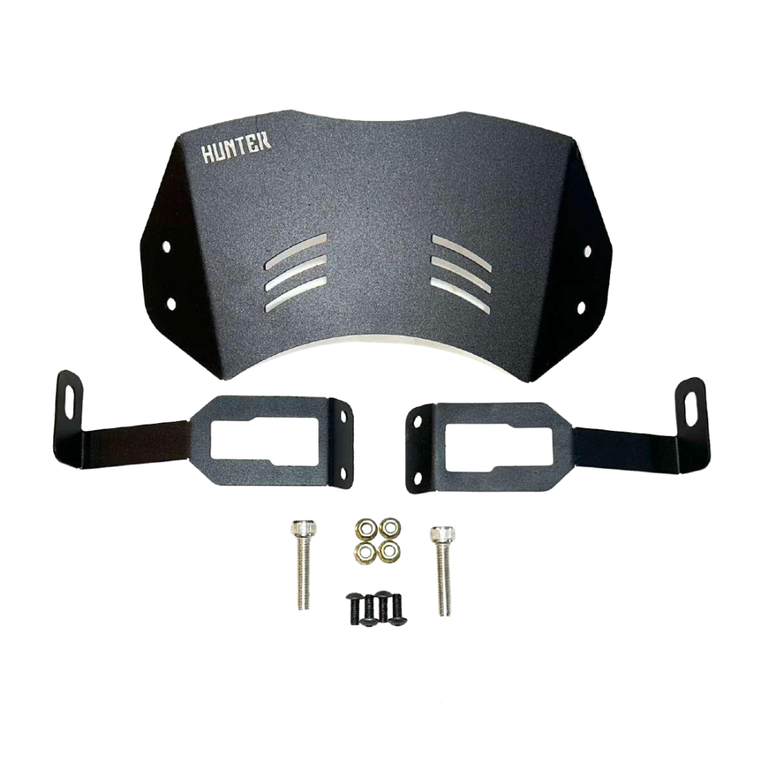 Hunter 350  Windshield Metal