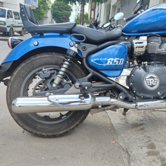 ROYAL Enfield Super Meteor 650 REPLICA EXHAUST with PERFORMANCE-KP Racing