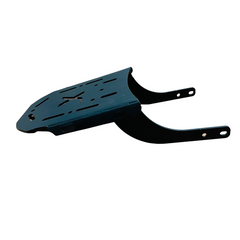 Yezdi Scrambler Top Rack Laser Engraved With Backrest Cushion-Big