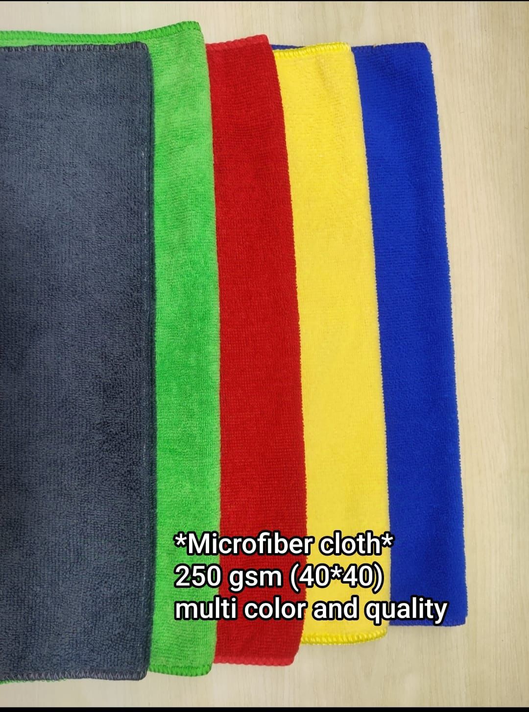 Microfiber Cloth for Car Cleaning and Detailing, Dual Sided, Extra Thick Plush Microfiber Towel Lint-Free Pack of 1, Multicolor