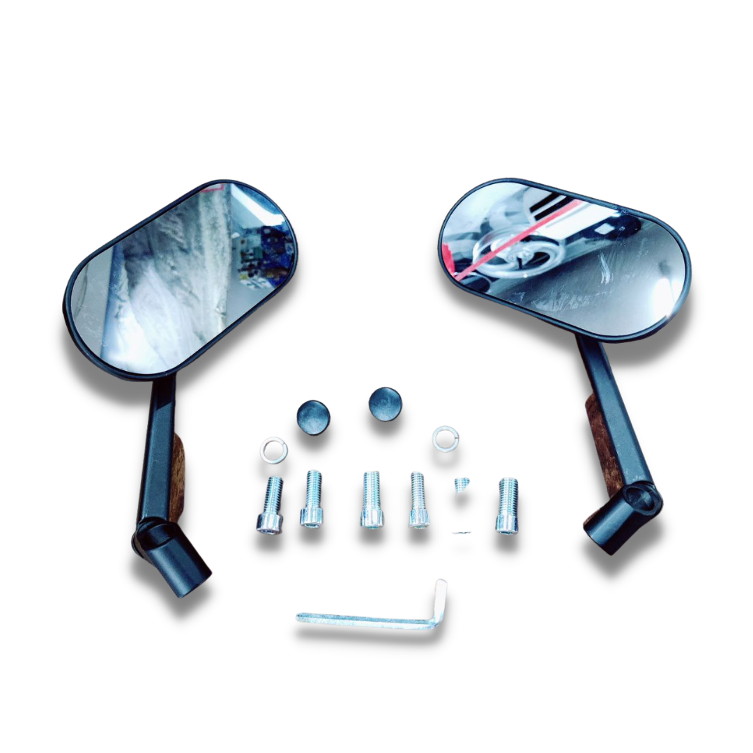 Rectangle OE Style Mirrors for 2004-411 Motorcycles