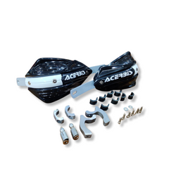 Acerbis Hand Guards | Top Hard Quality | Universal Fit | Black & Blue | Ultimate Protection for Off-Road Riding