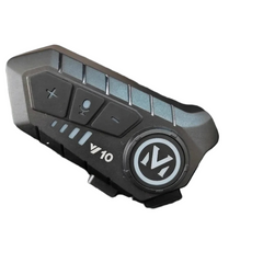 V10 Wireless Helmet Earphones Bluetooth Intercom Headset with Mic – Motorcycle Handsfree Calling, Music & Navigation Audio System
