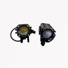 Led Foglight Bar | 30W Fog Lamp With Red Devil Eye | Devil Eye Bike Car Mini Drive Fog Led Lights (Pack Of 2)