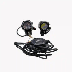 Led Foglight Bar | 30W Fog Lamp With Red Devil Eye | Devil Eye Bike Car Mini Drive Fog Led Lights (Pack Of 2)