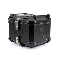 45 Ltr Aluminium Top Box Sword Design Black