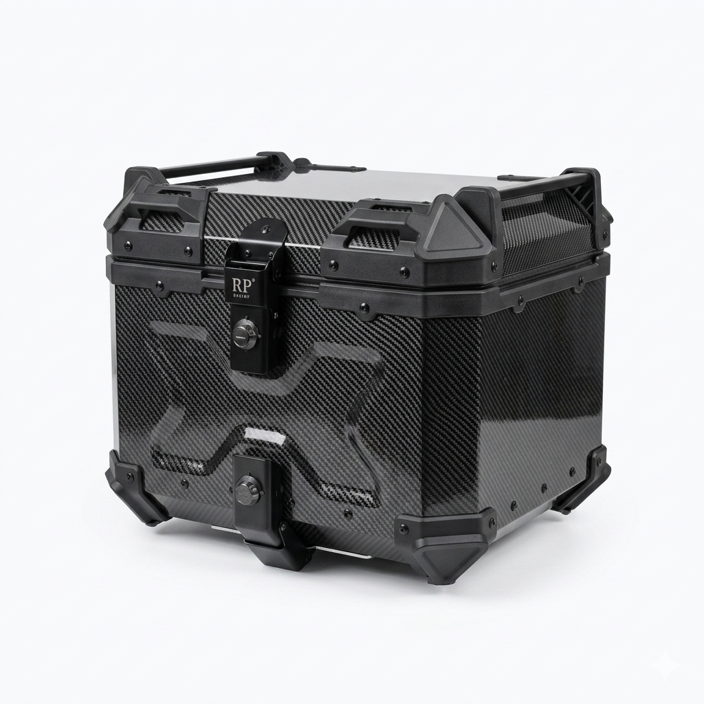 45 Ltr Top Box carbon Fibre for All Motorcycles