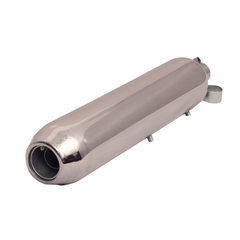 Stainless Steel OE Style Hurricane Exhaust for Super Meteor 650 & Shotgun 650 | Durable Performance | Enhanced Efficiency | Corrosion-Resistant