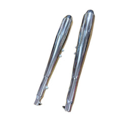 Venom V2 Exhaust Chrome with DB Killer for Jawa 42 Bobber & Perak