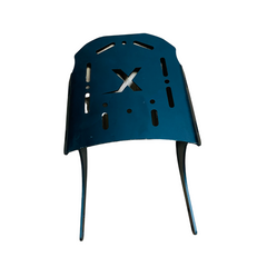 Yezdi Scrambler Top Rack Laser Engraved With Backrest Cushion-Big