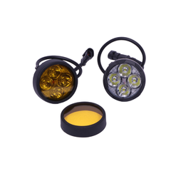 HJG 40w Round 4 LED Fog Light with Harness