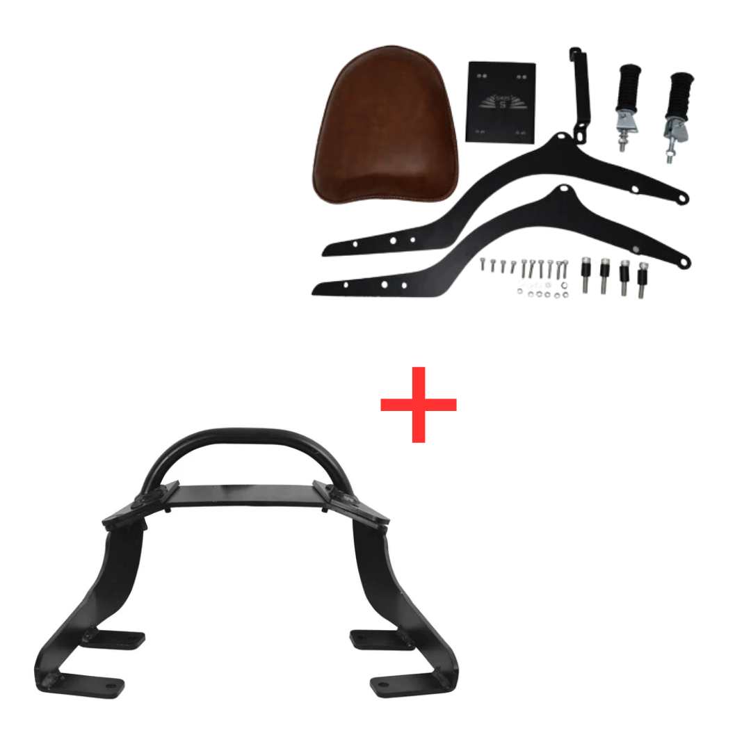 Backseat and Grabrail Backrest for Jawa Perak