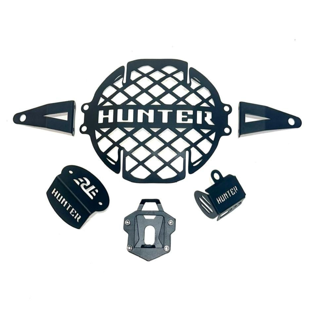 HUNTER 350 Full Combo Kit Set of 4 | Premium Performance | Durable & Easy-to-Use | Black