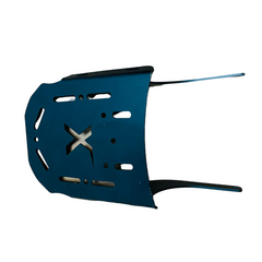Yezdi Scrambler Top Rack Laser Engraved With Backrest Cushion-Big