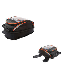 Allextreme EXFTB04 Magnetic Fuel Tank Bag with Rain Cover & Multi-Pocket Storage Compartments Universal Fit Accessory for All Motorcycles Bike (28Ltr, 1 Pc)