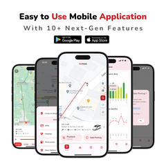 Fleettrack - Wired Hidden GPS Tracker (Live Location + Engine ON/Off Alerts) for Car, Bike, EV, Scooty, Truck, Bus | Anti-Theft | Towing Alerts | 12 Months SIM Data