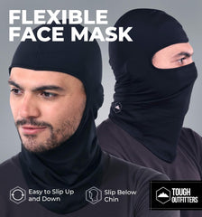 Windproof Balaclava Ski Mask for Men & Women - Cold Weather Face Gear for Motorcycle Riding & Winter Sports