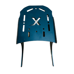 Yezdi Scrambler Top Rack Laser Engraved With Backrest Cushion-Big