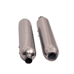 Stainless Steel OE Style Hurricane Exhaust for Super Meteor 650 & Shotgun 650 | Durable Performance | Enhanced Efficiency | Corrosion-Resistant