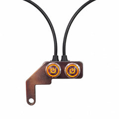 Dual laser cut Universal Fog light Button-Viral