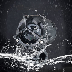 LIU HJG Original 60W Mini Mercedes Y Lens Ultra Wide LED Fog Lights – Dual Color White/Yellow, Pair