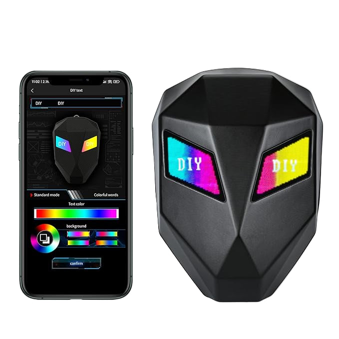 LED Motorcycle Backpack with Programmable Screen – Waterproof Laptop