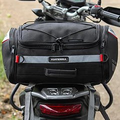 Element Motorcycle Tailbag (35 LTR) I Compatible with All Bikes I Inclusive of Outer Rain/Dust Cover