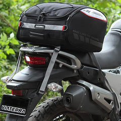 Element Motorcycle Tailbag (35 LTR) I Compatible with All Bikes I Inclusive of Outer Rain/Dust Cover