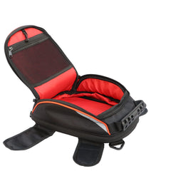 Allextreme EXFTB04 Magnetic Fuel Tank Bag with Rain Cover & Multi-Pocket Storage Compartments Universal Fit Accessory for All Motorcycles Bike (28Ltr, 1 Pc)