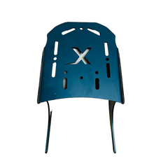 Yezdi Scrambler Top Rack Laser Engraved With Backrest Cushion-Big