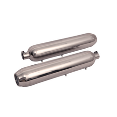 Stainless Steel OE Style Hurricane Exhaust for Super Meteor 650 & Shotgun 650 | Durable Performance | Enhanced Efficiency | Corrosion-Resistant